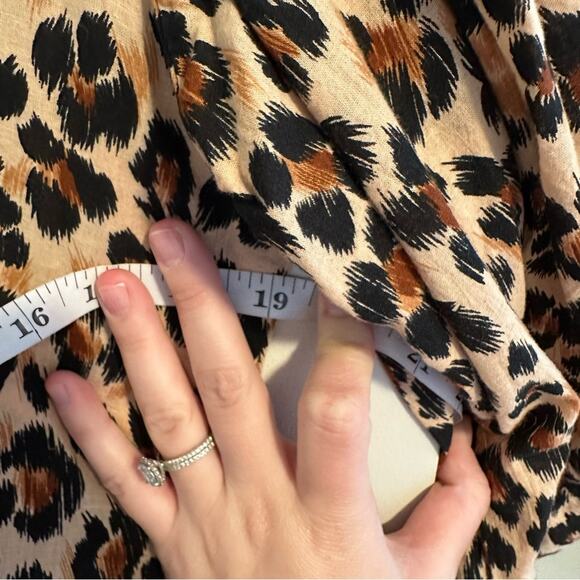 Tuckernuck Mille Resort & Travel Brown Leopard Cheetah Animal Mini Dress XS - Picture 9 of 12